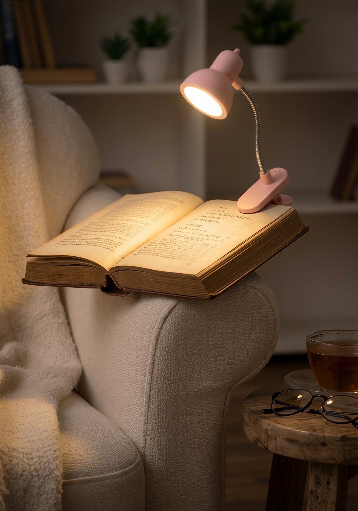 Mini Book Light LED Clamp Reading Lamp – Portable Flexible Desk & Book Light